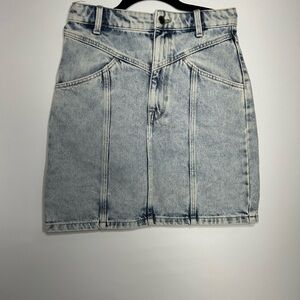 Divided H&M Jean Skirt Blue Acid Wash Denim
Above Knee Women's size 2